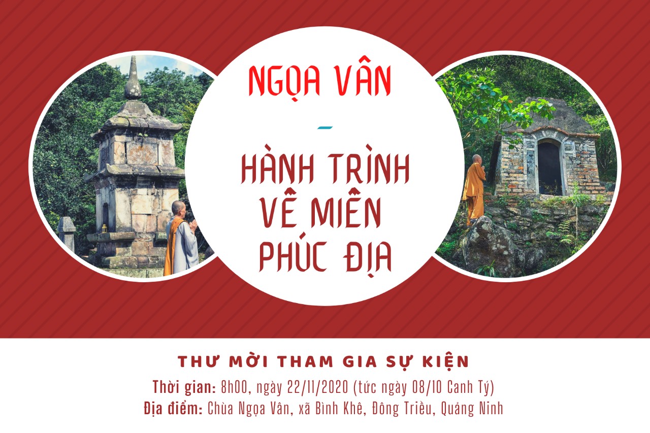 Thư mời tham dự chương trình "Ngọa Vân - Hành trình về miền phúc địa" 