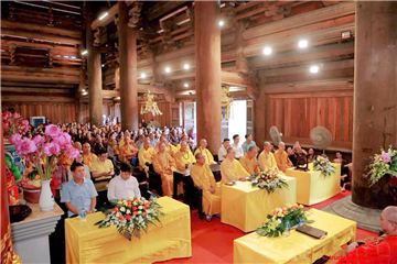 Trường hạ Tổ đình Quỳnh Lâm khai pháp khóa an cư kết hạ PL. 2569 – DL. 2025