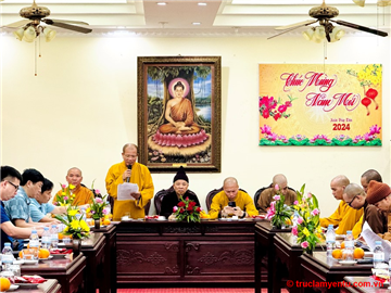 Phật giáo tỉnh họp sơ kết công tác Phật sự, triển khai kế hoạch tổ chức Lễ Phật đản và khóa An cư kết hạ